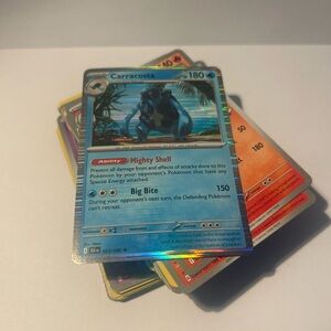 75 count Pokémon Card Collection